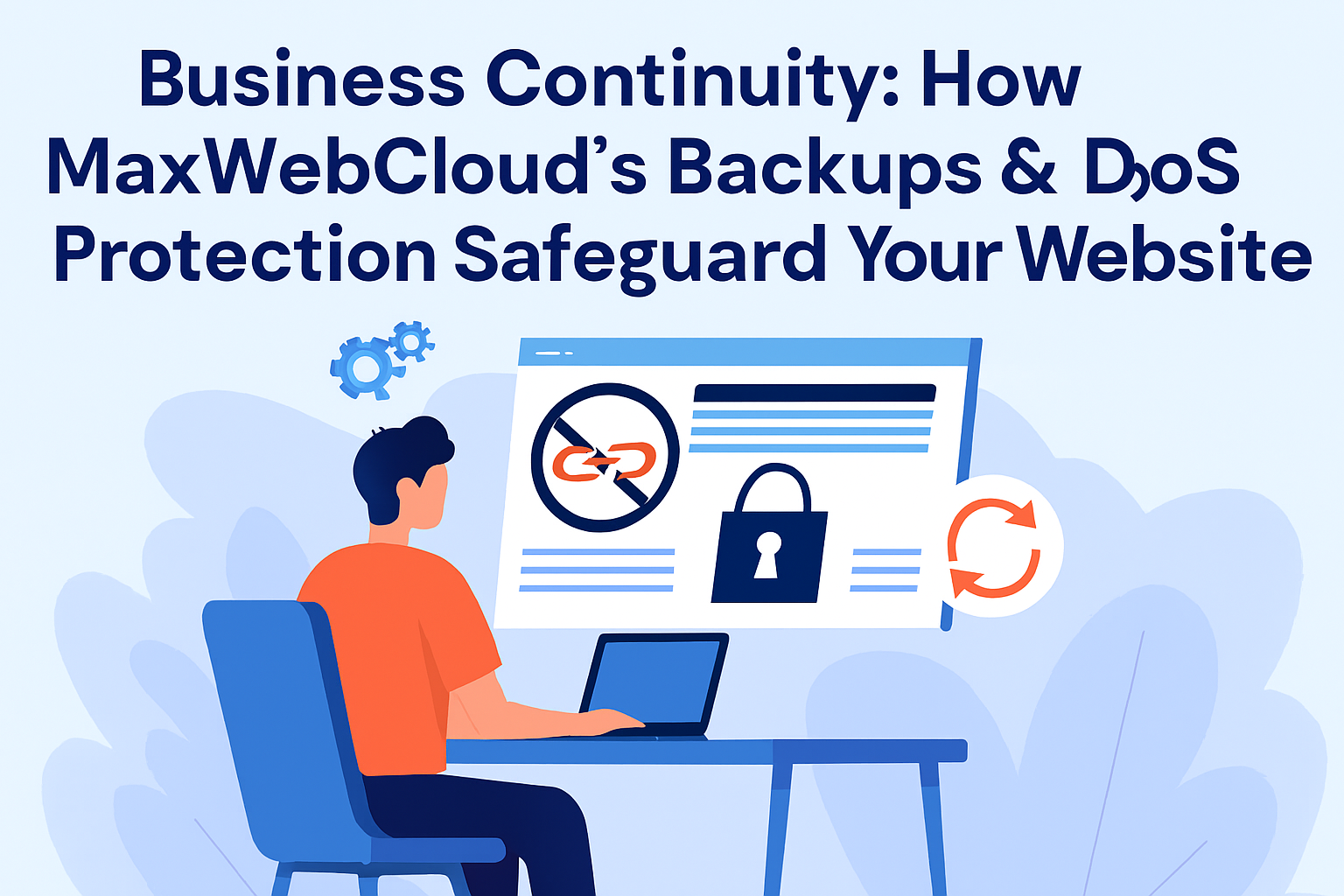 Business Continuity: How MaxwebCloud’s Backups & DDoS Protection Safeguard Your Website